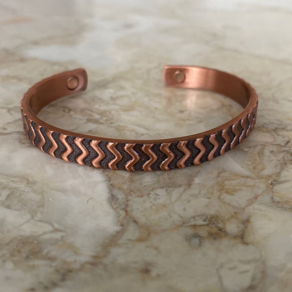Copper Cuff Bracelet Unisex 